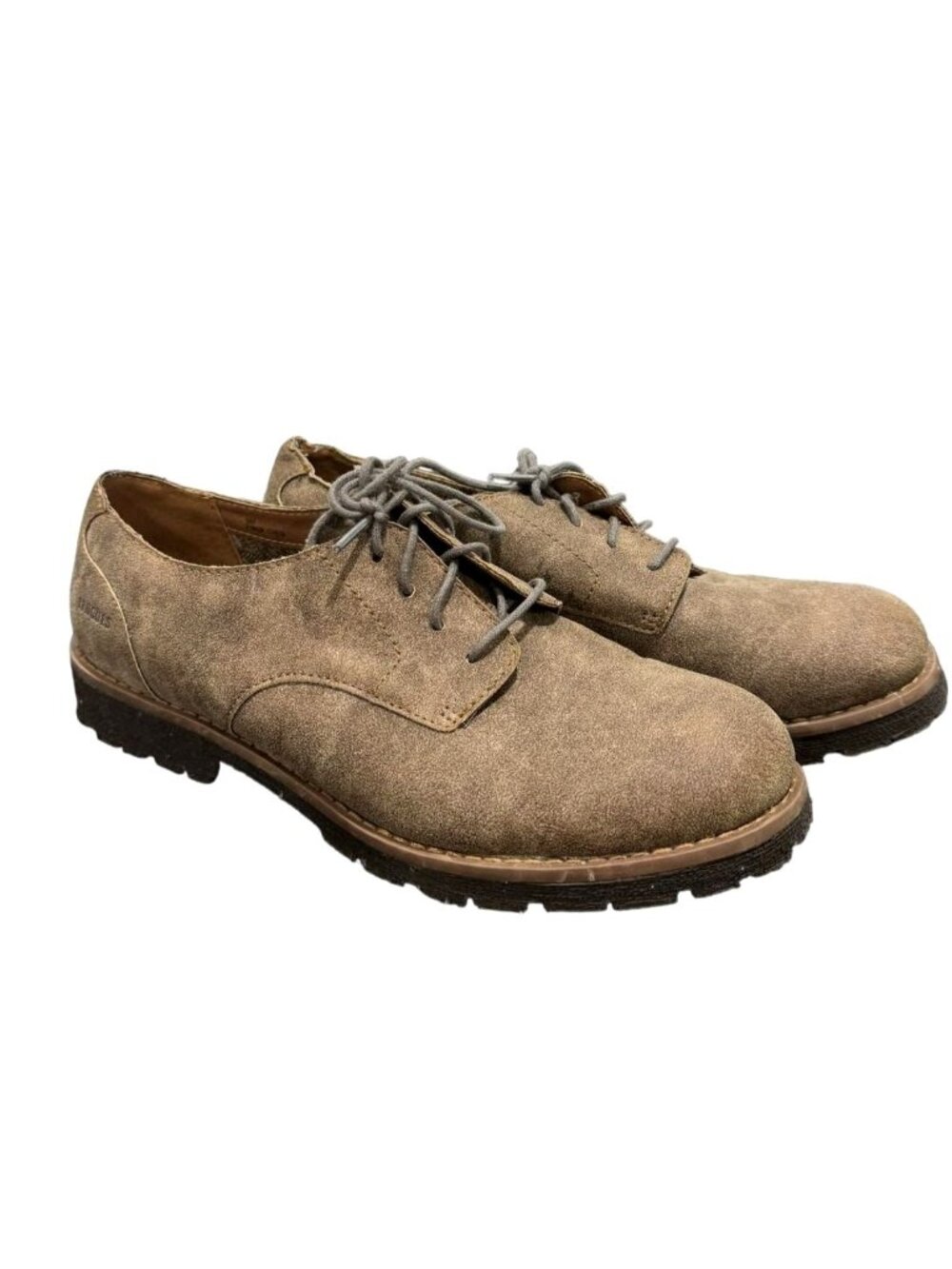 Brogues by B.O.C Brown Faux Leather Suede 9 Oxford Lace Up Shoe Casual Business
